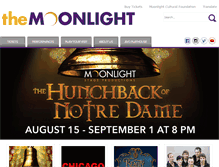 Tablet Screenshot of moonlightstage.com
